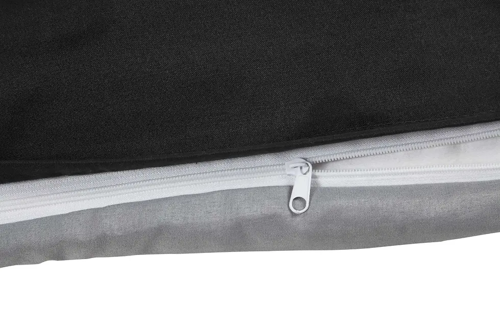 Thumbnail: Brights - Non Iron Reversible Duvet Cover Set (Black/Grey)