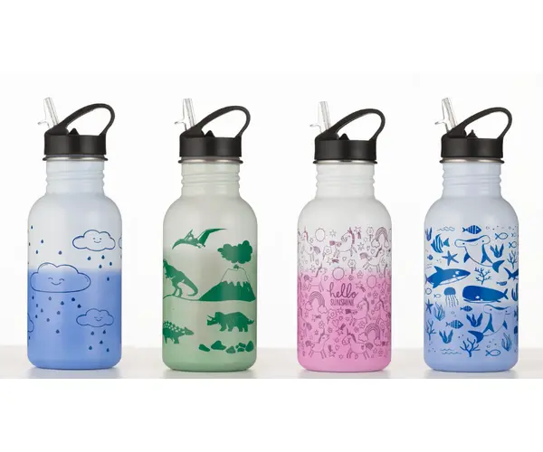 Thumbnail: Pure Kids Colour Change 'Dinosaur' Bottle (550ml)