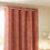Thumbnail: Wylder - Grantley Jacquard Eyelet Curtains (Brick)