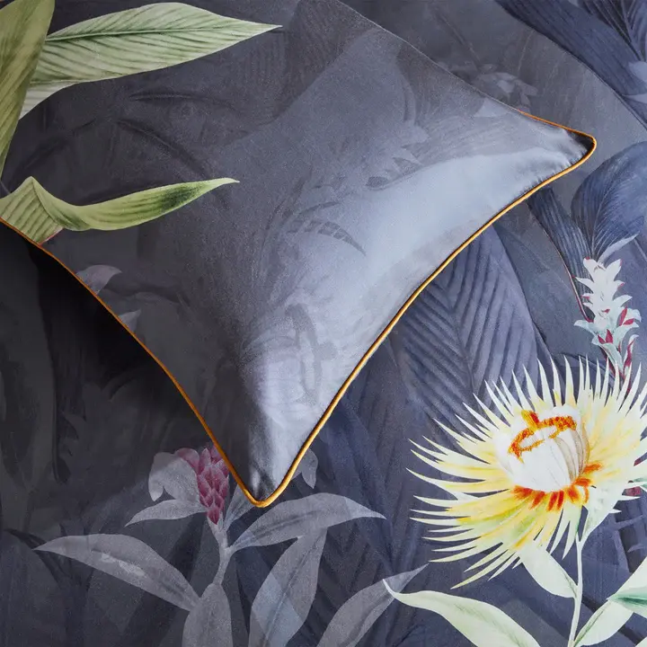 Thumbnail: Artemis Botanical 100% Cotton Duvet Cover Set