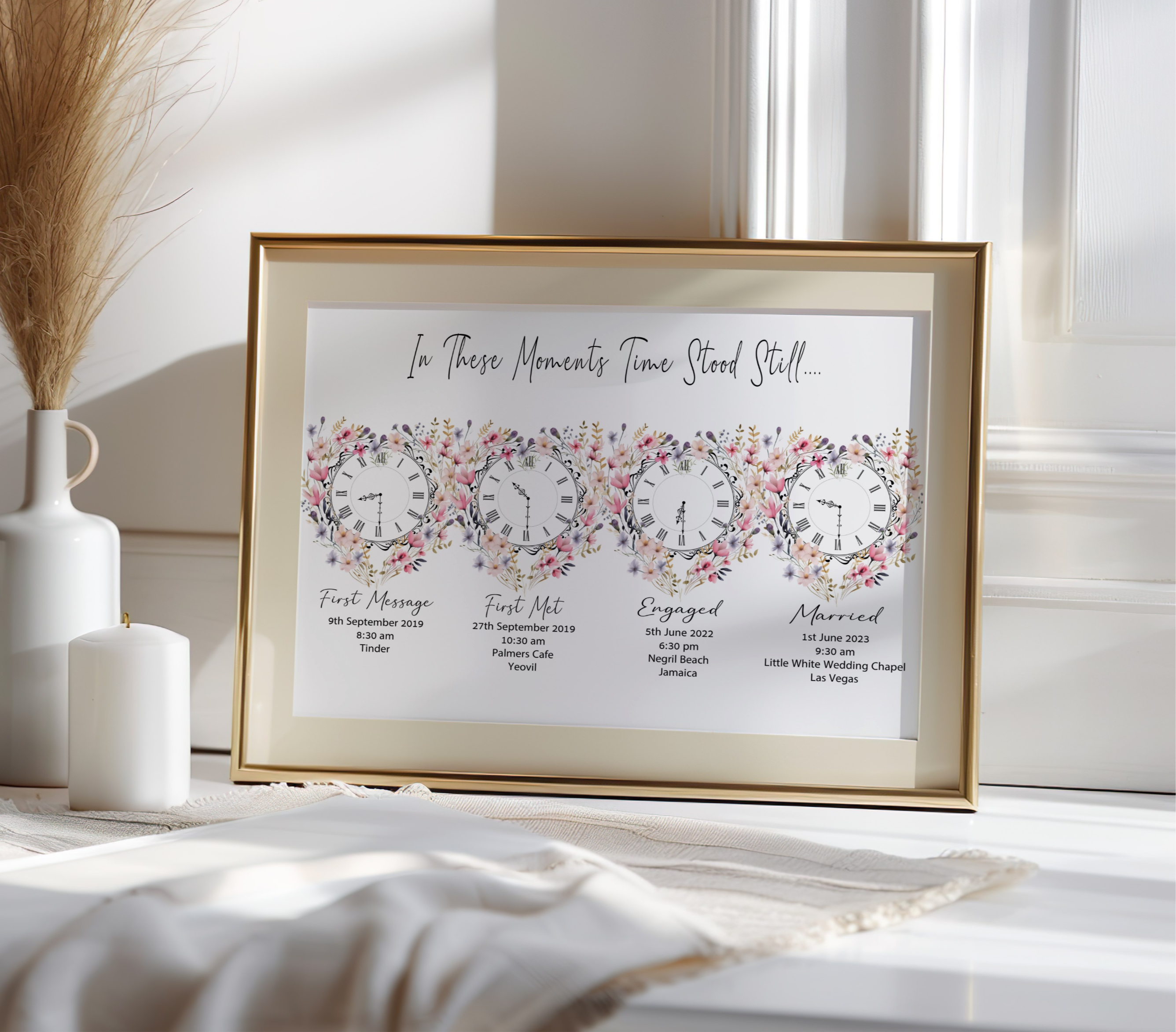 Couples The Moments When Time Stood Still Foil