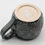 Thumbnail: Misty blue curling vine design round mug