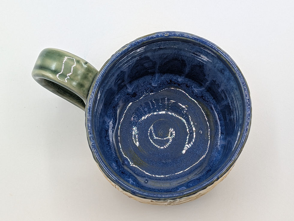 Thumbnail: Tall mug, Sunflower design, 2nd