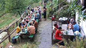 Sommerabend auf der Berglerhütte