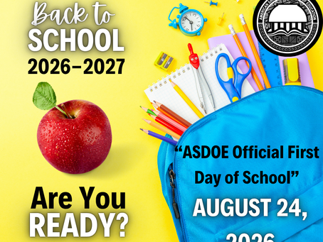 First Day of School for All Students!