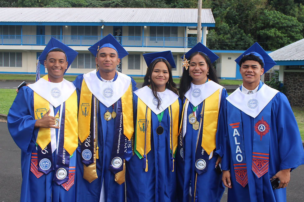 [Pictorial] Samoana High School Commencement Ceremony!