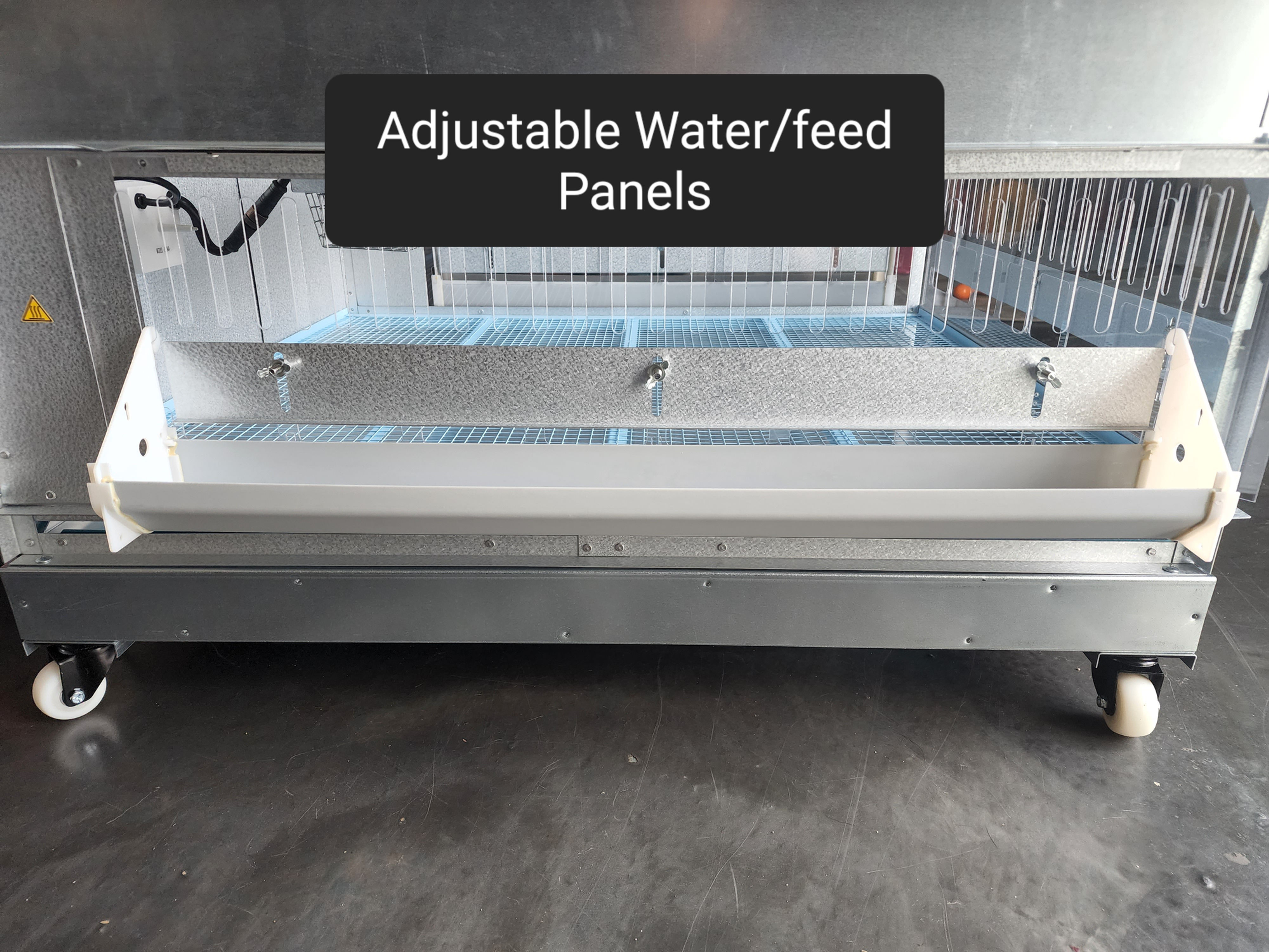 Panel with Adjustable Gate
