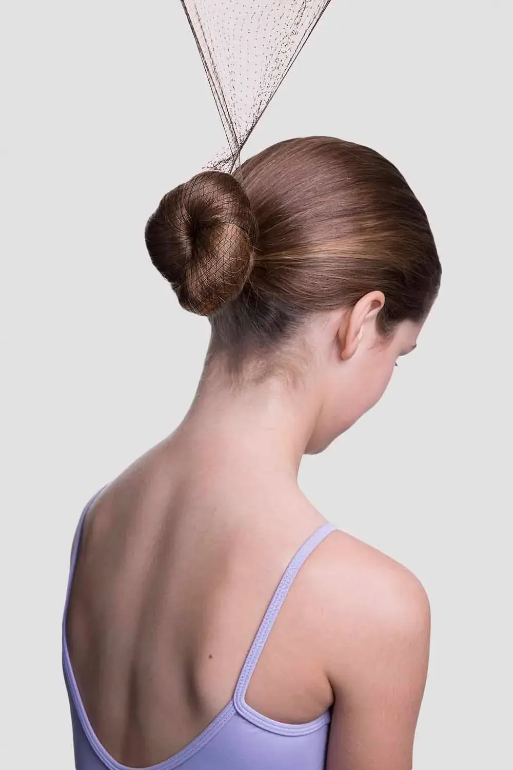 Redecillas para el cabello castaño oscuro x3 - Bloch