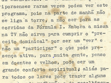 50 anos da crição do Boletim Comunitário da Paróquia Nossa Senhora do Rosário de Iporá: imprensa, religião e a sociedade do oeste goiano