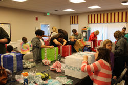 Wreaths and Giant Presents 2024