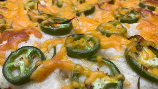 Focaccia Jalapeno