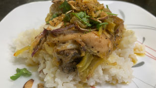 Rhubarb Baked Chicken