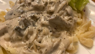 Beef Stroganoff