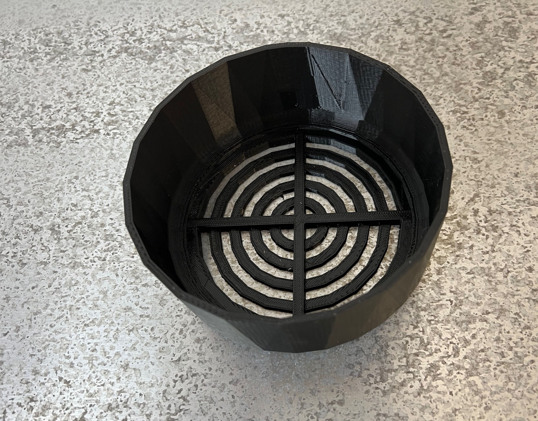 Electric motor fan cowl up to 135mm OD - 3D printed