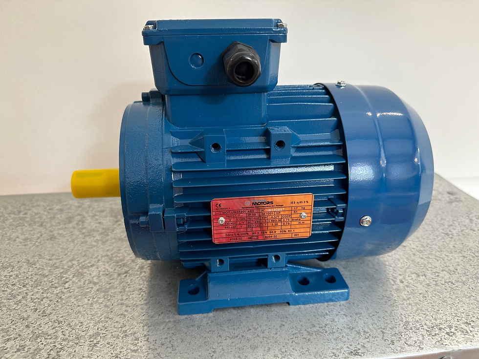 0.12kW 4 pole electric motor