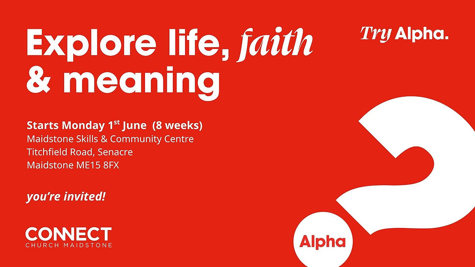 CONNECT Church Alpha Course