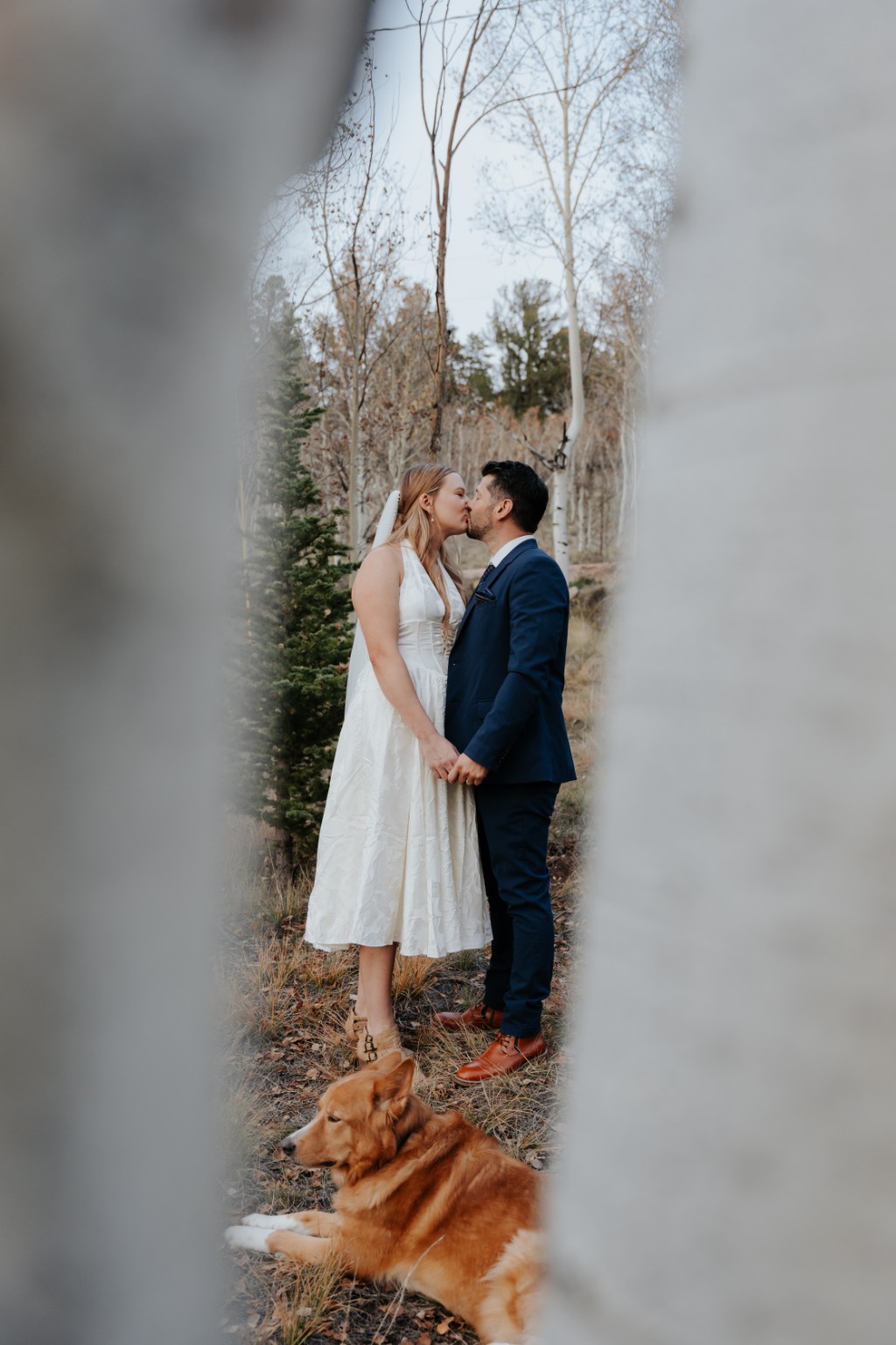 Jenica and Israel on their elopement day