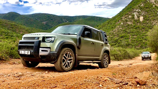 New Defender off road Tour