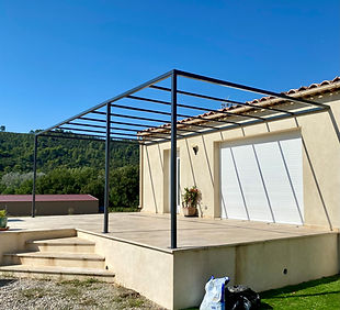 Pergola en acier