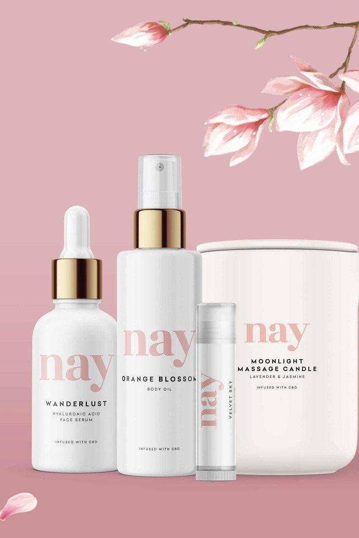 massage CBD candle from Nay CBD