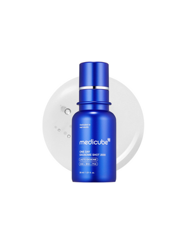 medicube ONE DAY EXOSOME SHOT 2000 二個　新品 Medicube Exsome Shot 2000 Boosts Elasticity & Smooths Fine