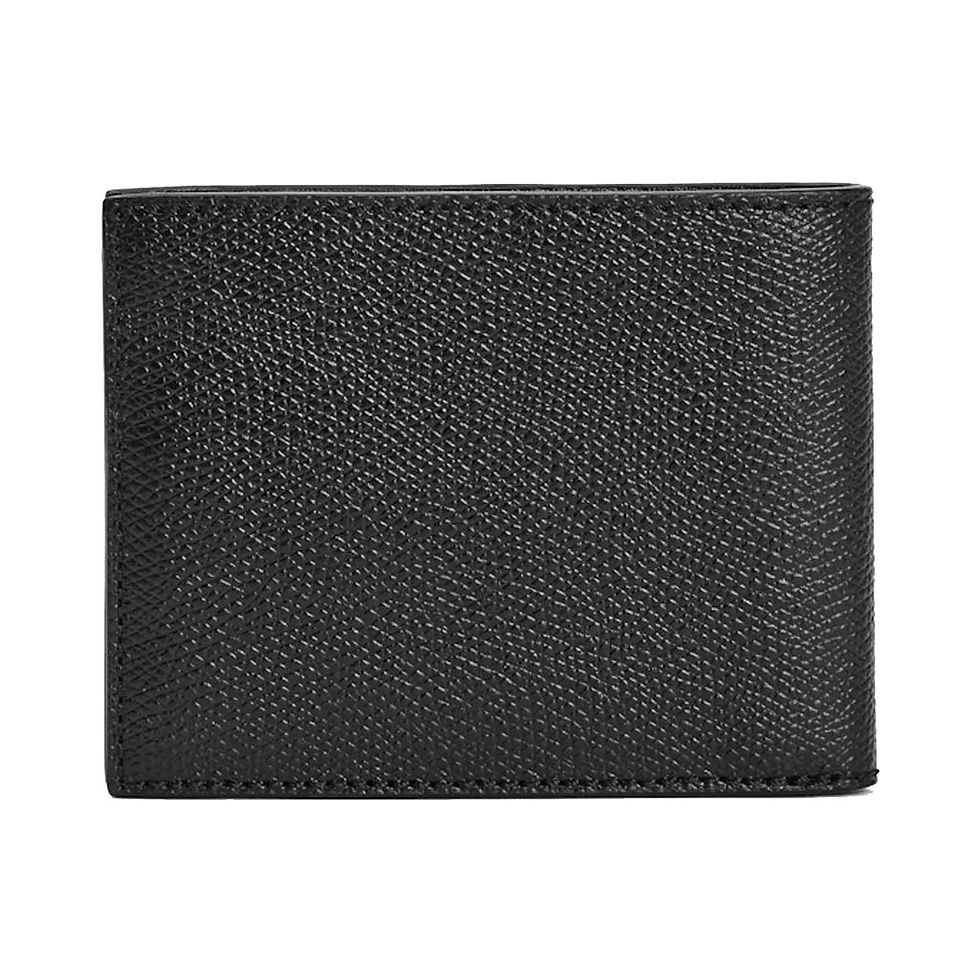Thumbnail: TOMMY HILFIGER Mens Business Small Leather Wallet Black