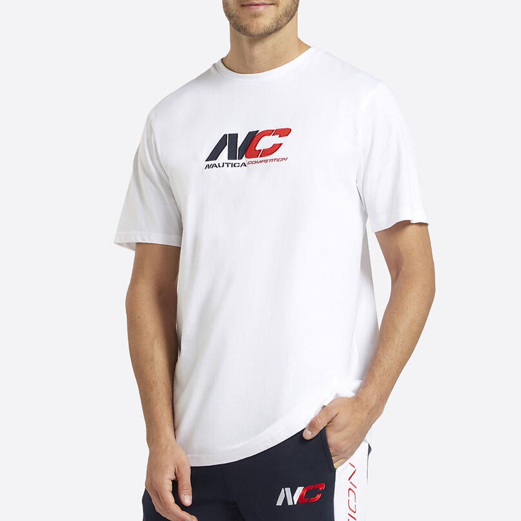 NAUTICA Mens Dupont T-Shirt White