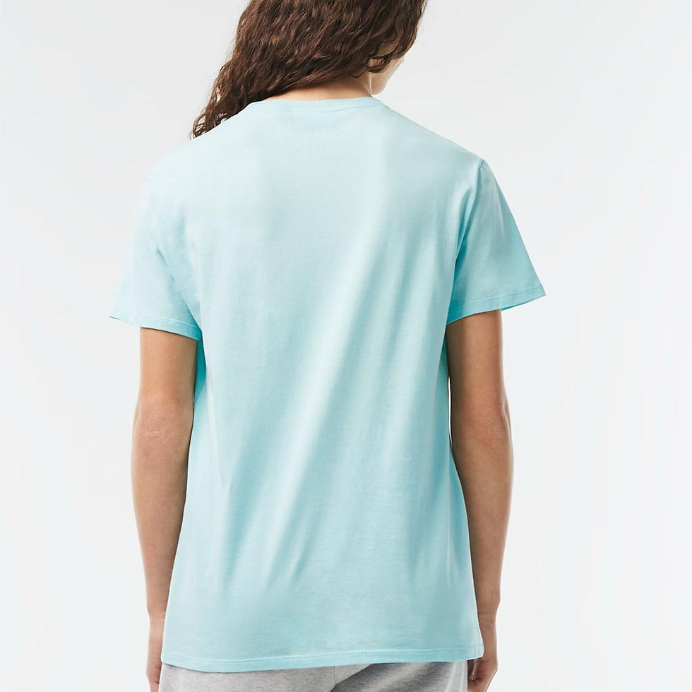 Thumbnail: LACOSTE Mens Pima Cotton Jersey T-shirt Mint