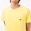 Thumbnail: LACOSTE Mens Pima Cotton Jersey T-shirt Yellow
