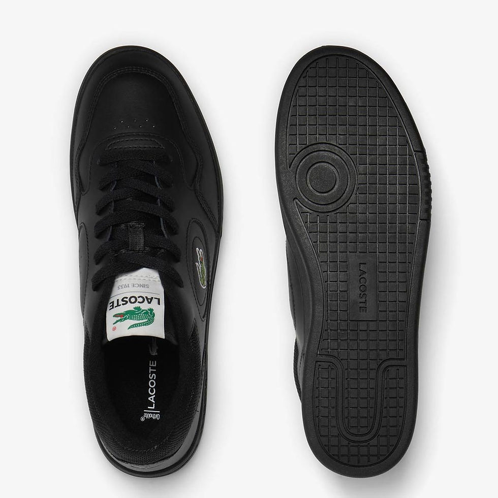 Thumbnail: LACOSTE Mens Lineset Sneakers Black 470B