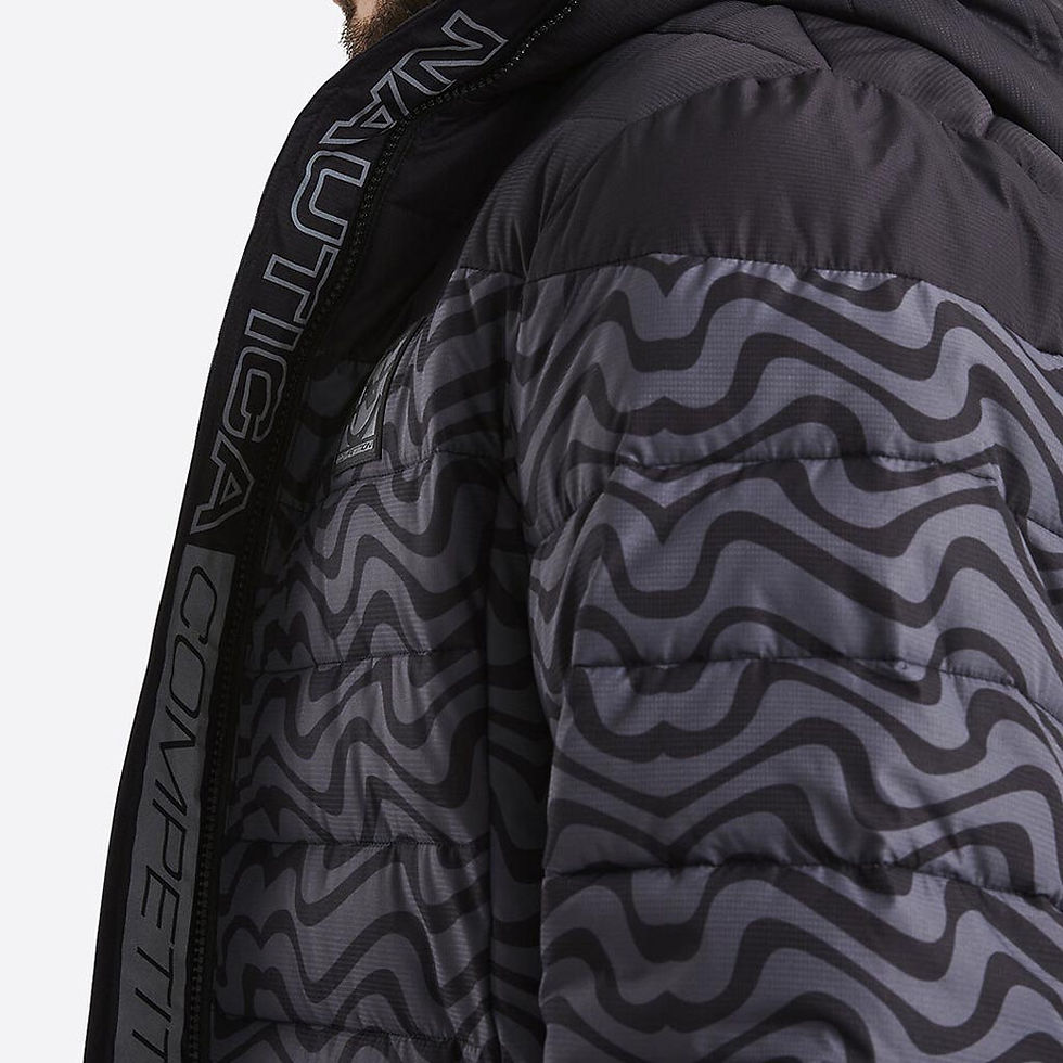 Thumbnail: NAUTICA Mens Kaneohe Antigua Puffer Jacket Black