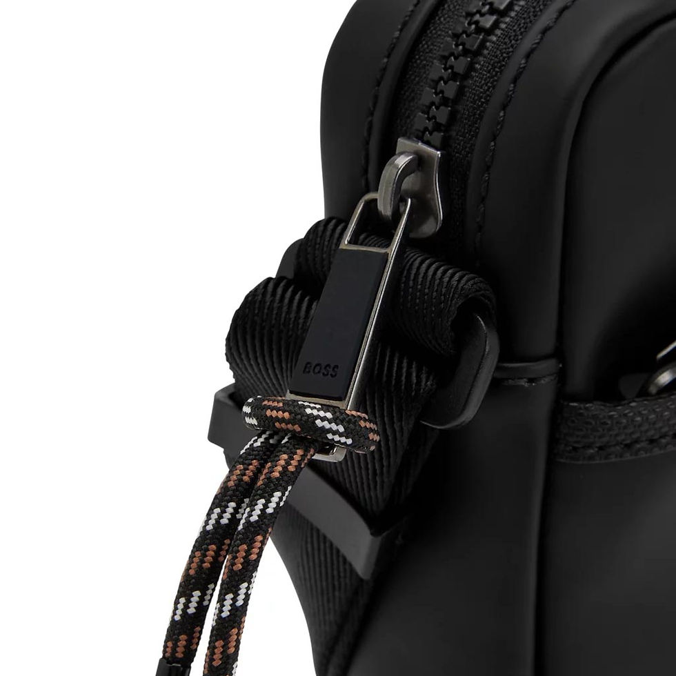 Thumbnail: HUGO BOSS Mens Reporter Bag Black
