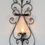 Thumbnail: Wall Sconce Miri Antique Black Candle Holder
