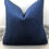 Thumbnail: Navy Velvet Varley 16" Cushion Non-Piped