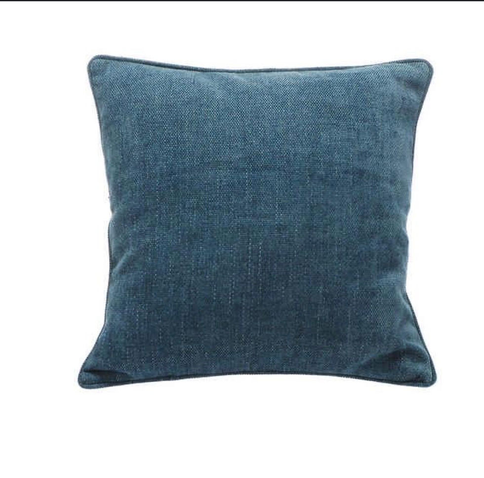 Cookham Blue Woven Cushion