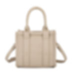 Beige Mini Tote Bag