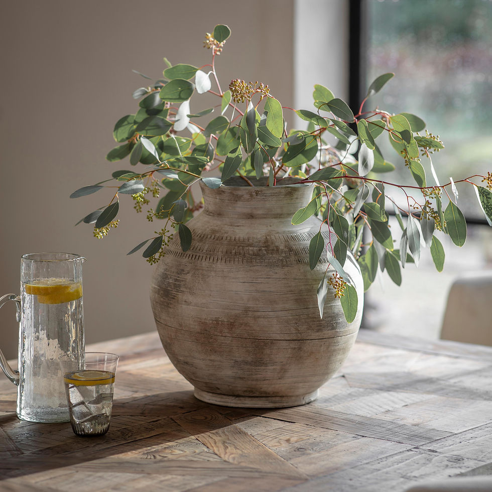 Stow Weathered Stoneware Vase