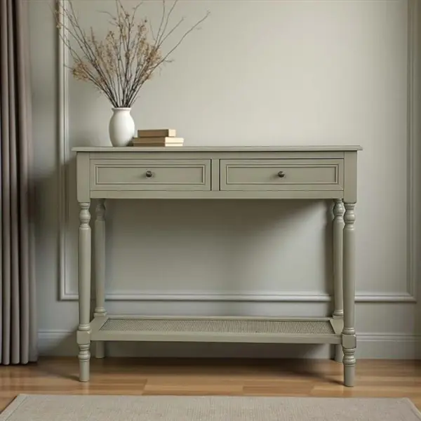 Venice Console Table in Sweedish Taupe