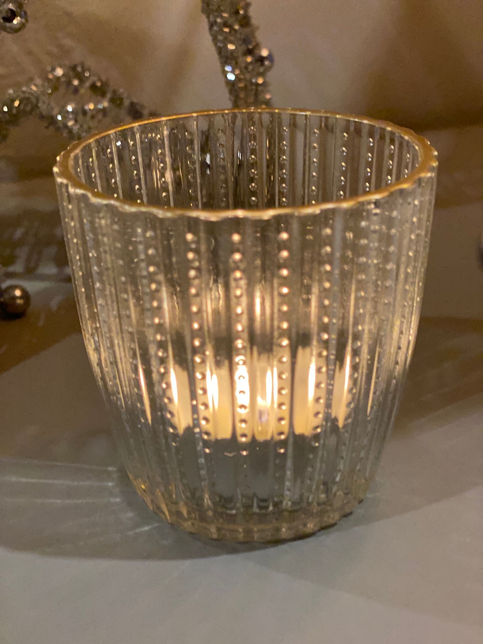 Thumbnail: Glass T-Light Holders in 3 Designs 