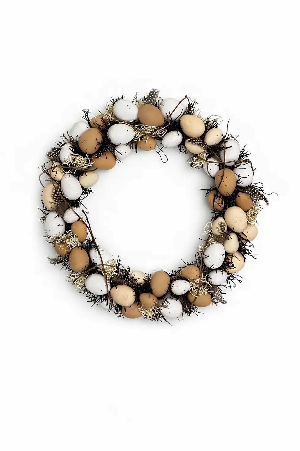 Neutral Easter Egg Wreath