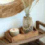 Henley Rustic Wooden Storage Tray