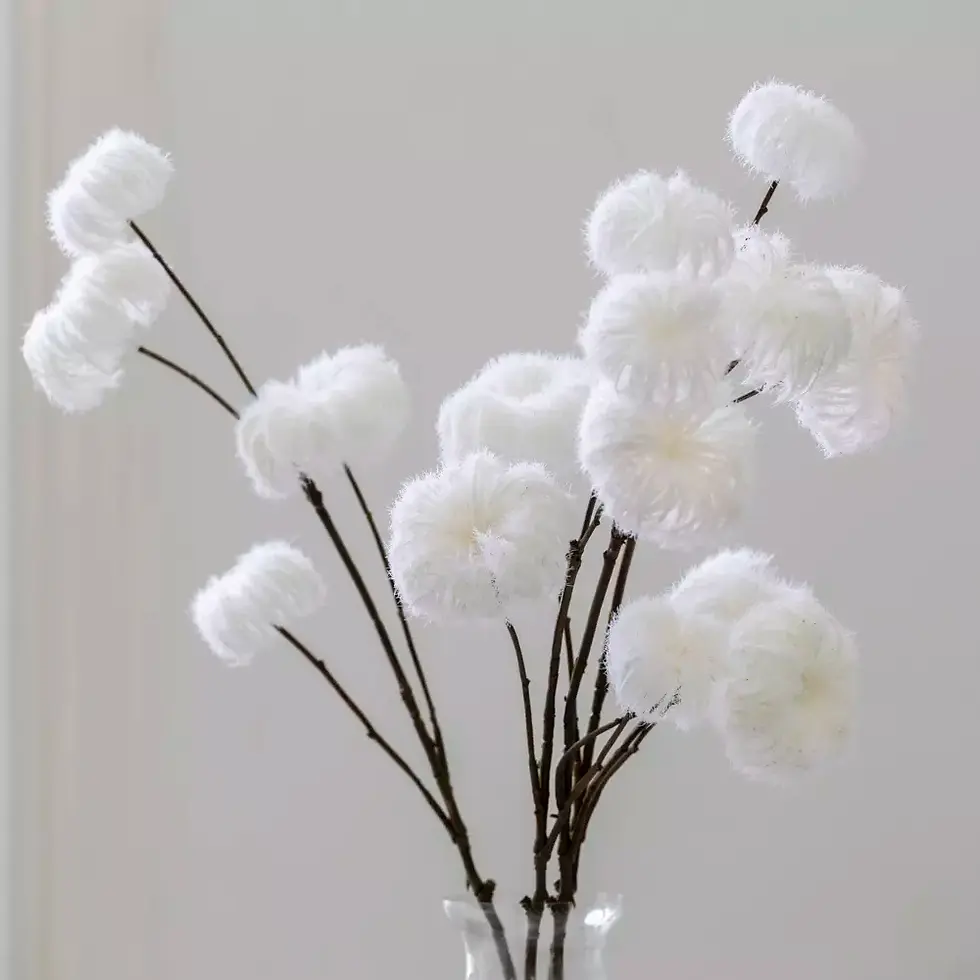 Thumbnail: Artificial White Pipestem Clematis