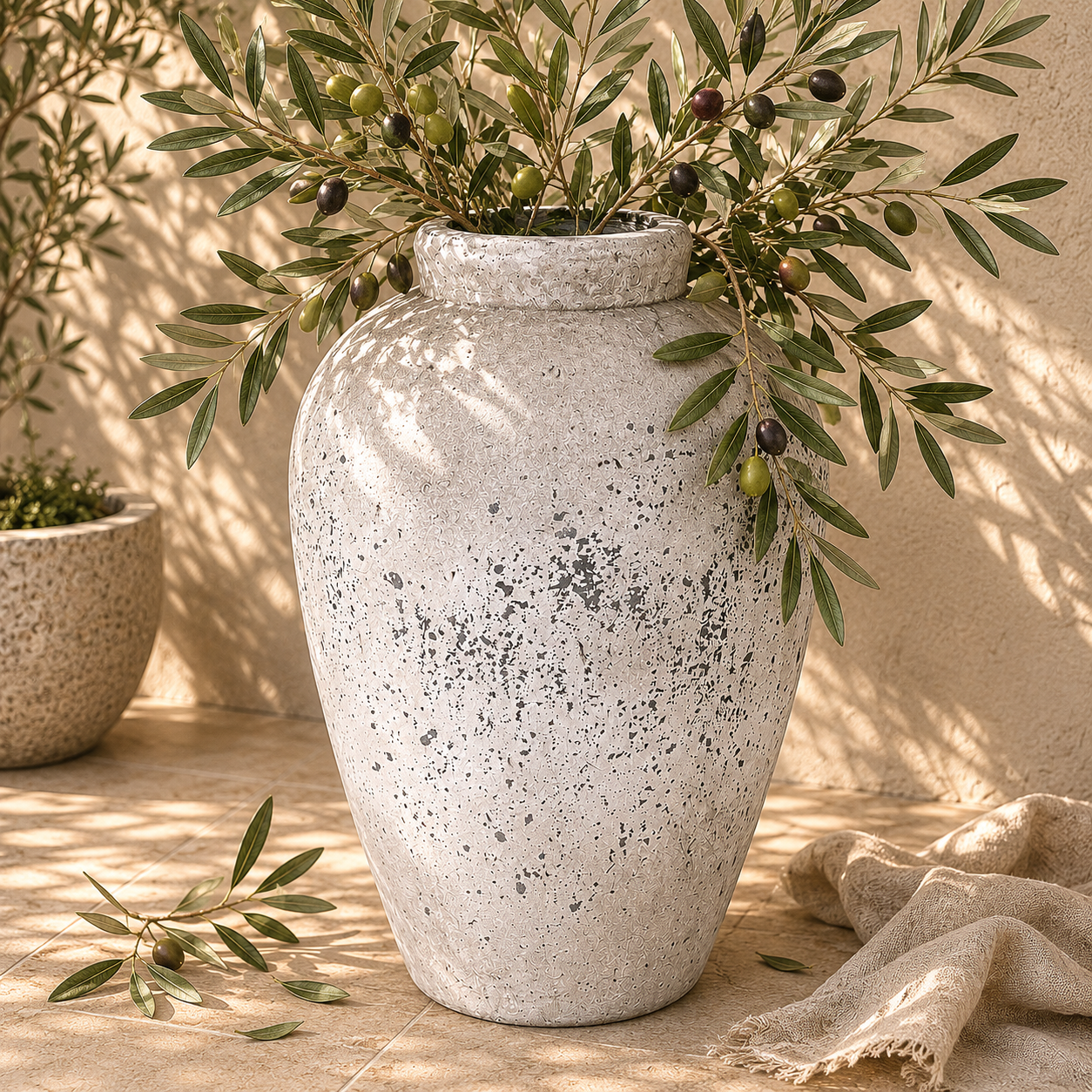 Annie Stone Urn Vase