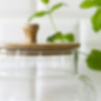 Thumbnail: Glass Jar with Wooden Lid