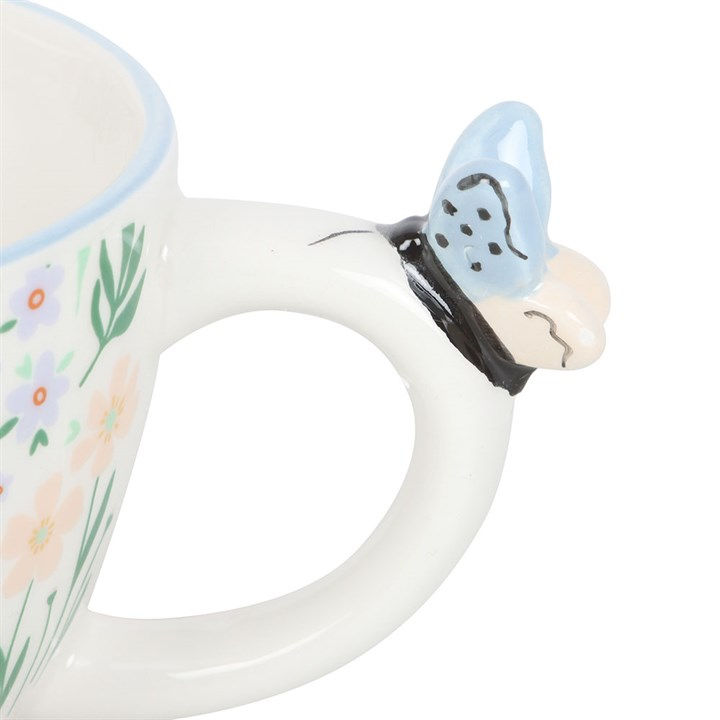 Thumbnail: hello beautiful ditsy butterfly mug