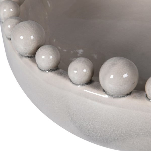 Thumbnail: Cream Bobble Edged Bowl