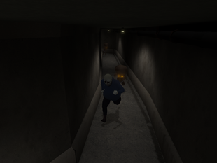 SOLE DEPARTURE: Explore an abandoned airport while surviving the bizarre creatures in this game