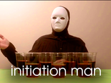 INITIATION MAN: a deadly game where you need to guess words to join a strange cult.