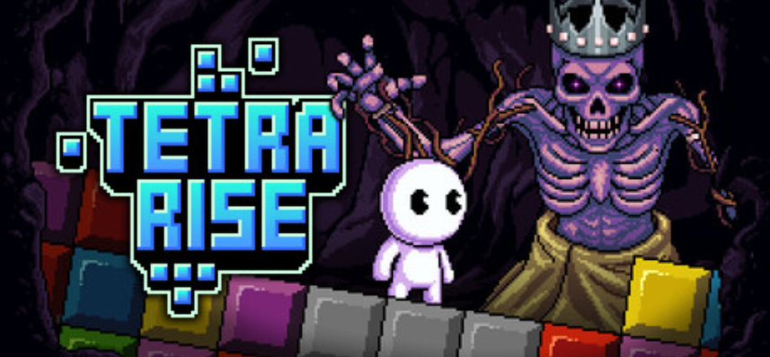 TETRIS RISE: When Tetris Meets An Action Platformer Game With Rogue-Like Elements Where You Have To Get Out Of The Bottom Of An Abyss