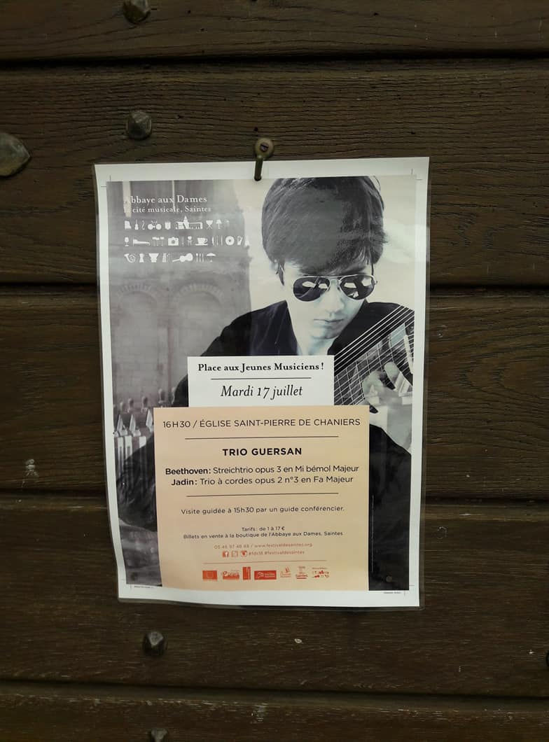 affiche Saintes